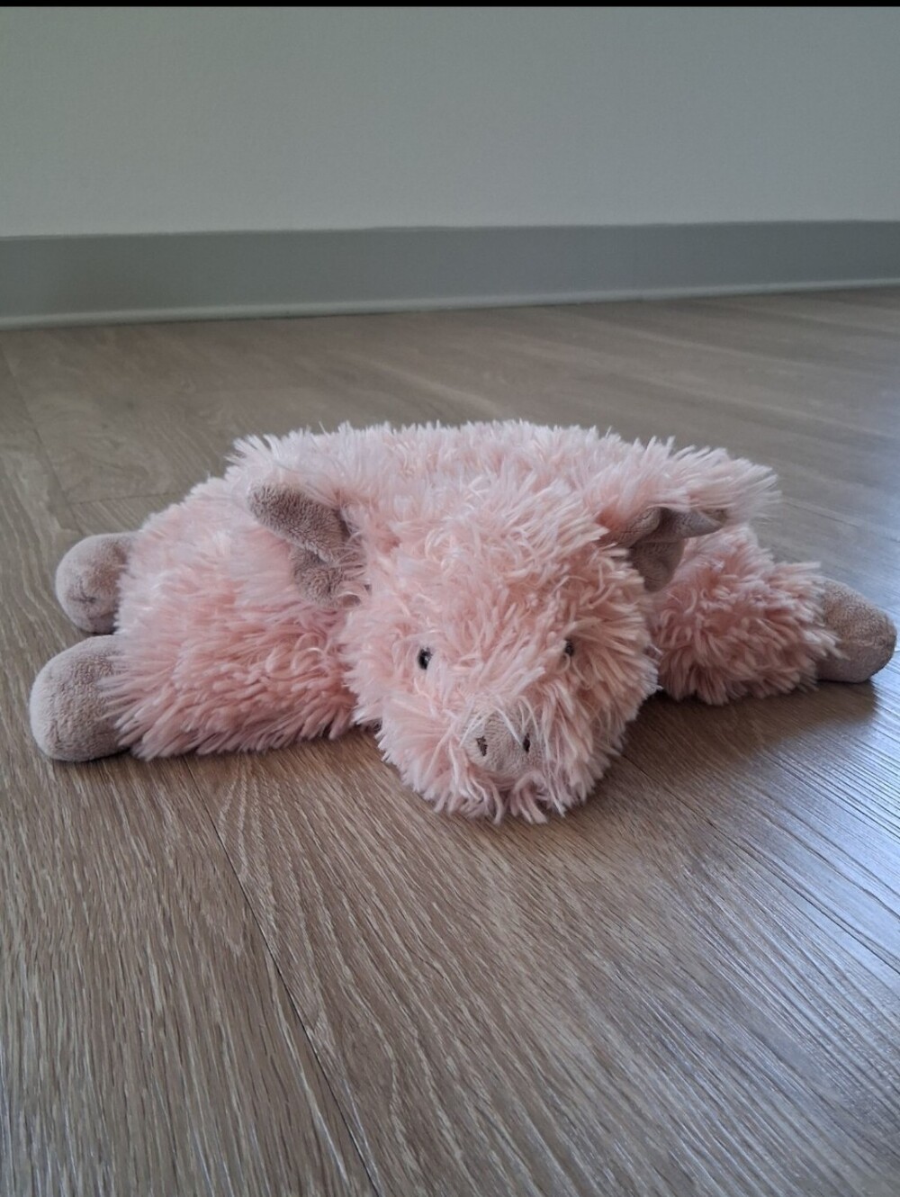 Jellycat Truffles Pig Flat Pillow Plush Pink Tan